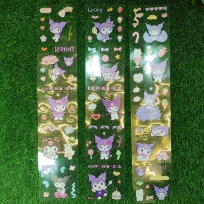 برچسب بلند شفاف کرومی